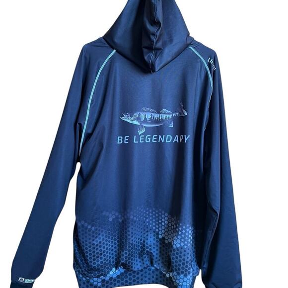 UNRL Mens XXL SILK SERIES hoodie pullover jacket - Picture 9 of 10